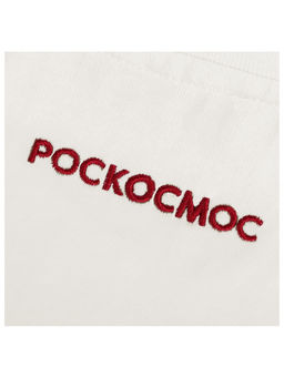 Футболка РОСКОСМОС х ONLYTOP, размер S, белая