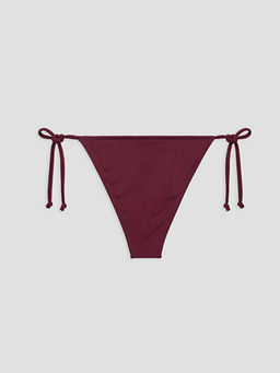 Yanlardan Ba?lamal? Kad?n Bikini Alt