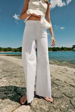 JEANS Z1975 STRAIGHT TIRO MEDIO / Blanco