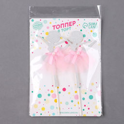 Топпер Балерина, набор 2 шт., цвет розовый - Страна карнавалия фото 7