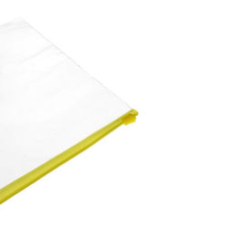 Цена за 20 шт. Папка-конверт на ZIP-молнии А4, 120 мкм, Calligrata, прозрачный, микс