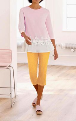 Джинсы, желтые - Linea tesini фото 5