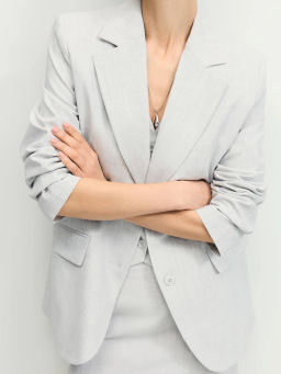 Однобортный жакет прямого кроя ZR2604012502-60 / Zarina