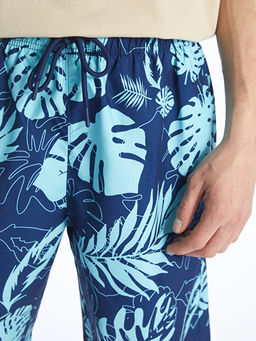 K?sa Boy Desenli Erkek Deniz ?ortu