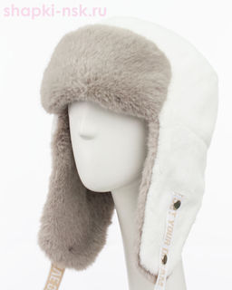 Тиффани экомех пума Ушанка женская флис (56-57)