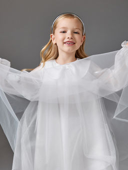 ACOOLA / Платье детское для девочек Eleya молочный  фото 2