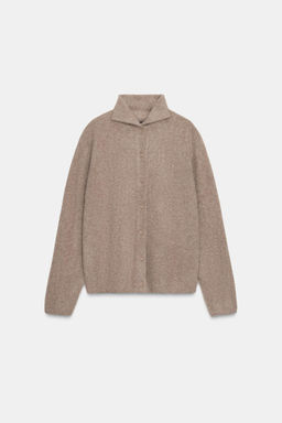 100% WOOL HIGH NECK JACKET - Zara фото 5