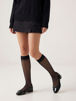Kad?n Diz Alt? ?orap 3l?
