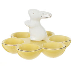 Тарелка для 6-ти яиц, L16 W16 H10 см