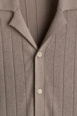 Camisa resort en mezcla de lino Regular Fit - H&m фото 5