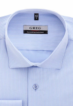 Сорочка мужская длинный рукав GREG 201/199/5589/Z  фото 12
