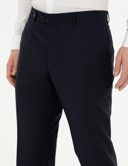 Lacivert Slim Fit Kuma_ Pantolon