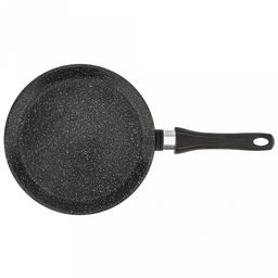 Сковорода блинная с тефлоновым покрытием д26см "Гранит Induction", h2см, s0,3см, ручка из термостойкого пластика (Россия) Подходит для всех видов плит, включая индукционную.