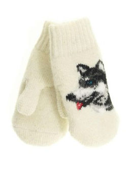 Варежки детские круговые Собака 0505-4 - Рассказовские варежки фото 4