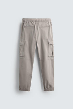 PANTAL?N CARGO SLIM FIT / Gris claro - Zara фото 7