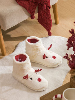 Hayvan Fig?rl? Pel?? Kad?n Ev Botu