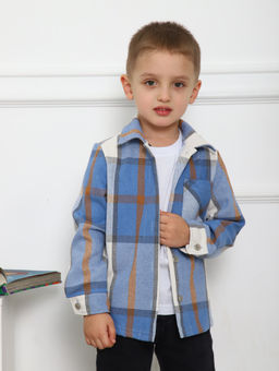 РБ014 Рубашка "Клео" (голубой)