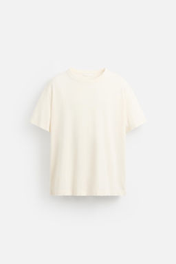 IRREGULAR TEXTURE T-SHIRT - Zara фото 7