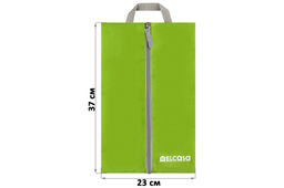 Набор 4 чехлов для обуви на молнии 37*23*12 см Зеленый, розовый, синий, оранжевый с руч. - Elan gallery фото 2