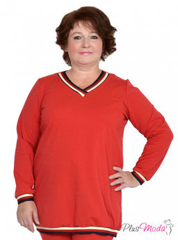 Туника Модель №731 размеры 44-84 - Plusmoda фото 4