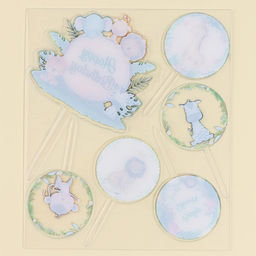 Топпер для торта «С днём рождения»