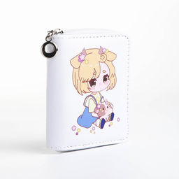 Кошелёк детский на молнии Выбражулька «Маленькая девочка» , белый