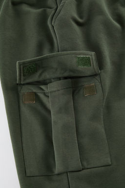 TRENDYOL MAN Haki %100 Pamuk Wide Leg/Genis Kesim Kargo Cepli Esofman Alt? TMNAW25EA00021 - Trendyolmilla фото 7