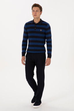 Erkek Lacivert Jogger Fit Kanvas / Chino Pantolon - U.s. polo assn фото 3