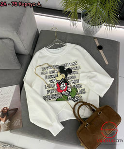 Толстовка женская с рисунком