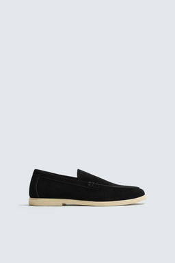 CASUAL LEATHER LOAFERS - Zara фото 4