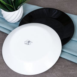 Столовый набор 13 предметов ЕВРО Черно-белый / NN13-BW/756075 (WHITE-BLACK) /уп 2/4/ - Галеонтрейд фото 17