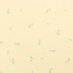 Цена за 10 шт. Бумага упаковочная тишью, Цветы, желтый, 50 см ? 70 см 17 грамм