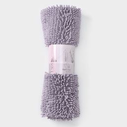 Коврик для дома LaDо́m, букли, ворс 2.5 см, плотность 1400 г, 50×80 см, сиреневый