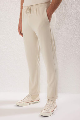 TRENDYOL MAN Antrasit Slim Fit Beli Baglamal? Lastikli Orme Rahat Pantolon TMNAW25PL00023 - Trendyolmilla фото 3
