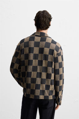 CHECK KNIT SHIRT - Zara фото 4