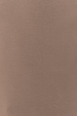 Vizon Pamuklu Halter Yaka Fitted/Vucuda Oturan Esnek Orme Atlet TWOSS23AL00069