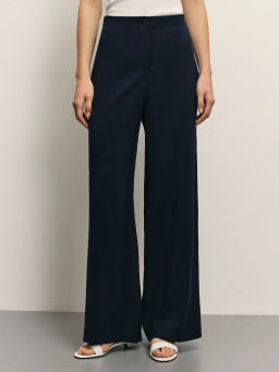 Прямые брюки из вискозы / Zarina  фото 2