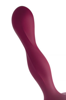 Фаллоимитатор Satisfyer Double Ball-R, силикон, красный, 18 см  фото 11