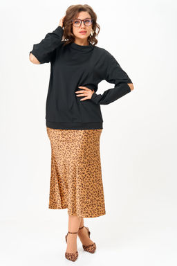 Костюм Anastasia 1311 черный+ принт