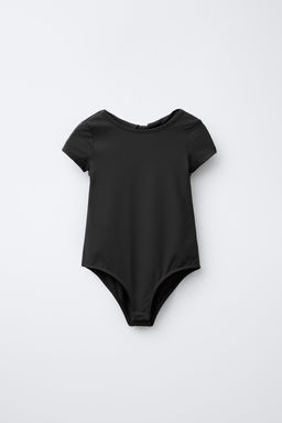 BODY POLIAMIDA NUDO CUT OUT / Negro