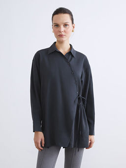 Modal Kar???ml? Kad?n G?mlek Tunik