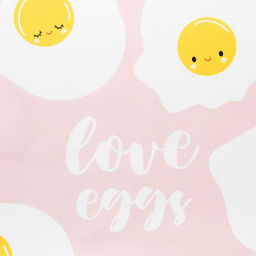 Полотенце пасхальное Этель Love eggs 40х73 см, 100% хлопок, саржа 190 гр/м2  фото 3