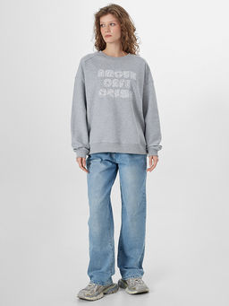 Свитшот женский с надписью Amour cafe creme - Mark formelle фото 3