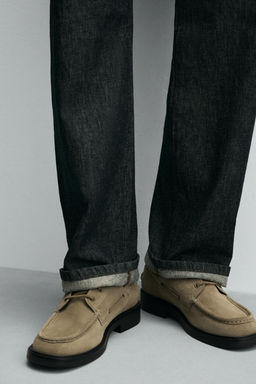 LEATHER SMART DECK SHOES - Zara фото 10
