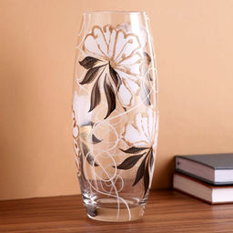 Ваза для цветов «Цветы лилии», d=7.5 см, 26×10 см, стекло