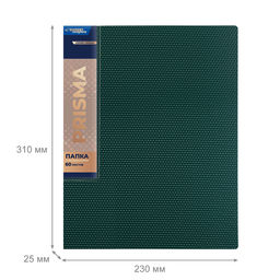 Expert Complete PRISMA Папка с вкладышами 60 л. A4 700 мкм 25 мм эффект 3D 4 шт. изумрудный new EC211800110