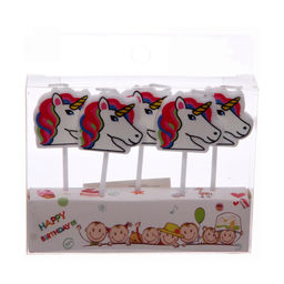 Набор свечей для торта 5 шт., 8 см.в ассортименте арт. ,448-344,112-332,339,338