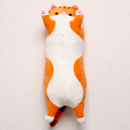 Мягкая игрушка Котик с пледом, 65 см, цвет рыжий - Simaland фото 3