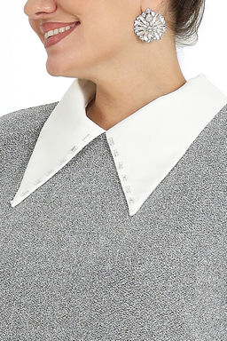 Платье Ninele 6036 серебро фото 3