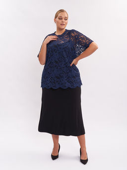 Блузка из гипюра BL42809DBL05 - Артесса фото 5